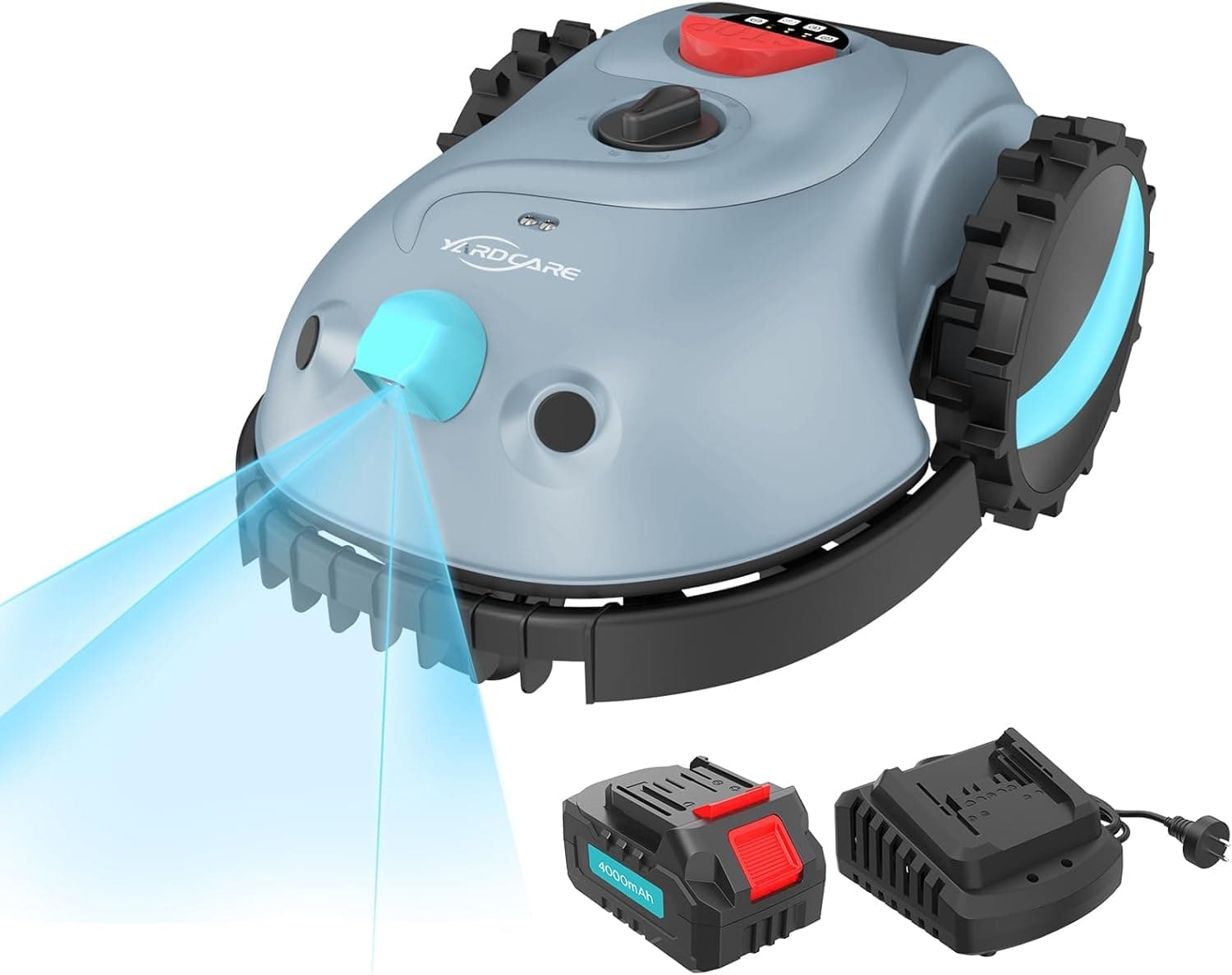 YARDCARE V100 Robot Tondeuse sans Fil Périphérique