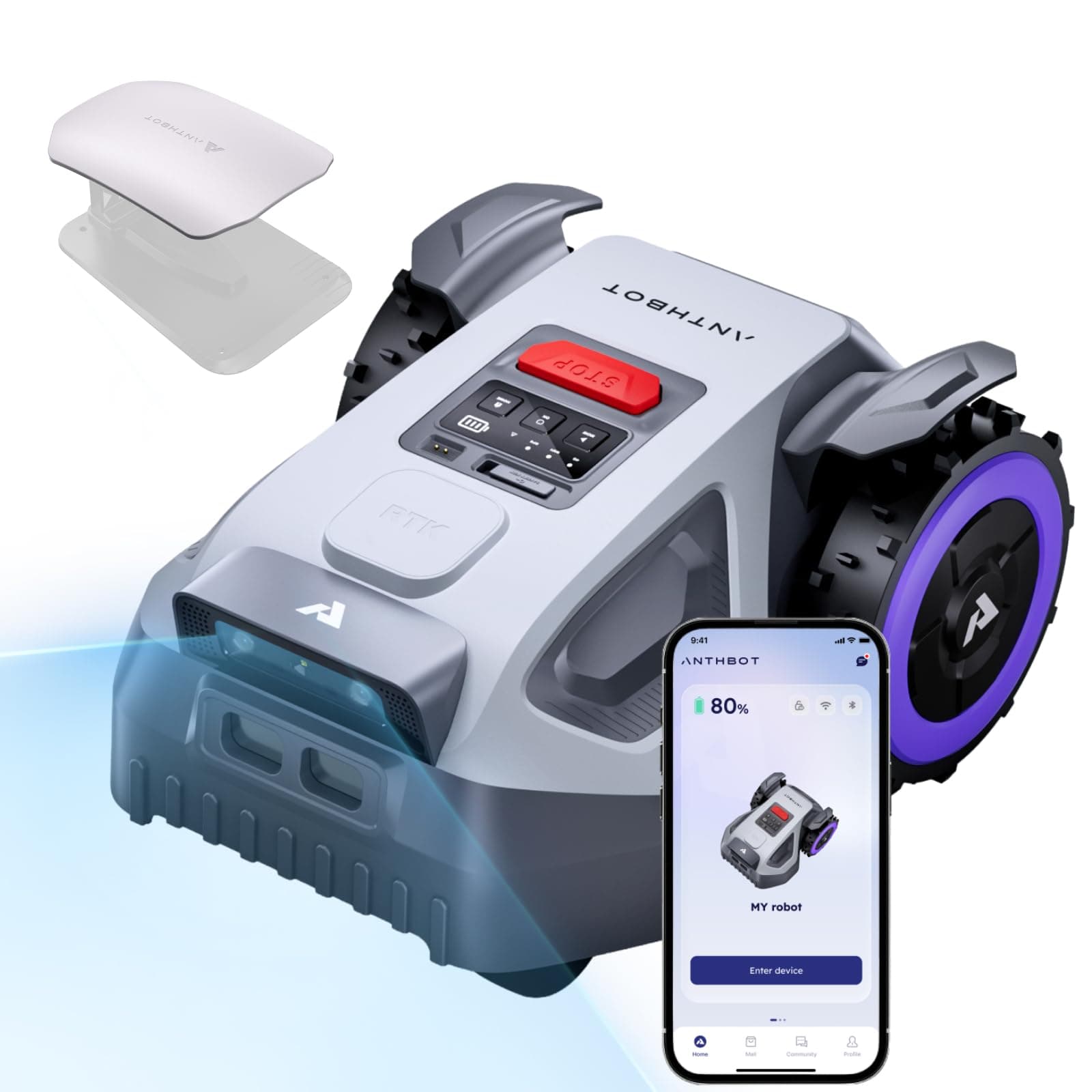 ANTHBOT Tondeuse Robot — 1050 m²
