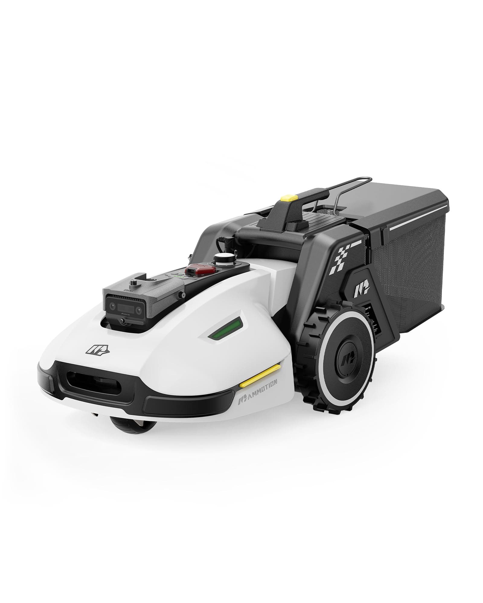 MAMMOTION YUKA 2000 Robot Tondeuse à Balayage et Vidage Automatique