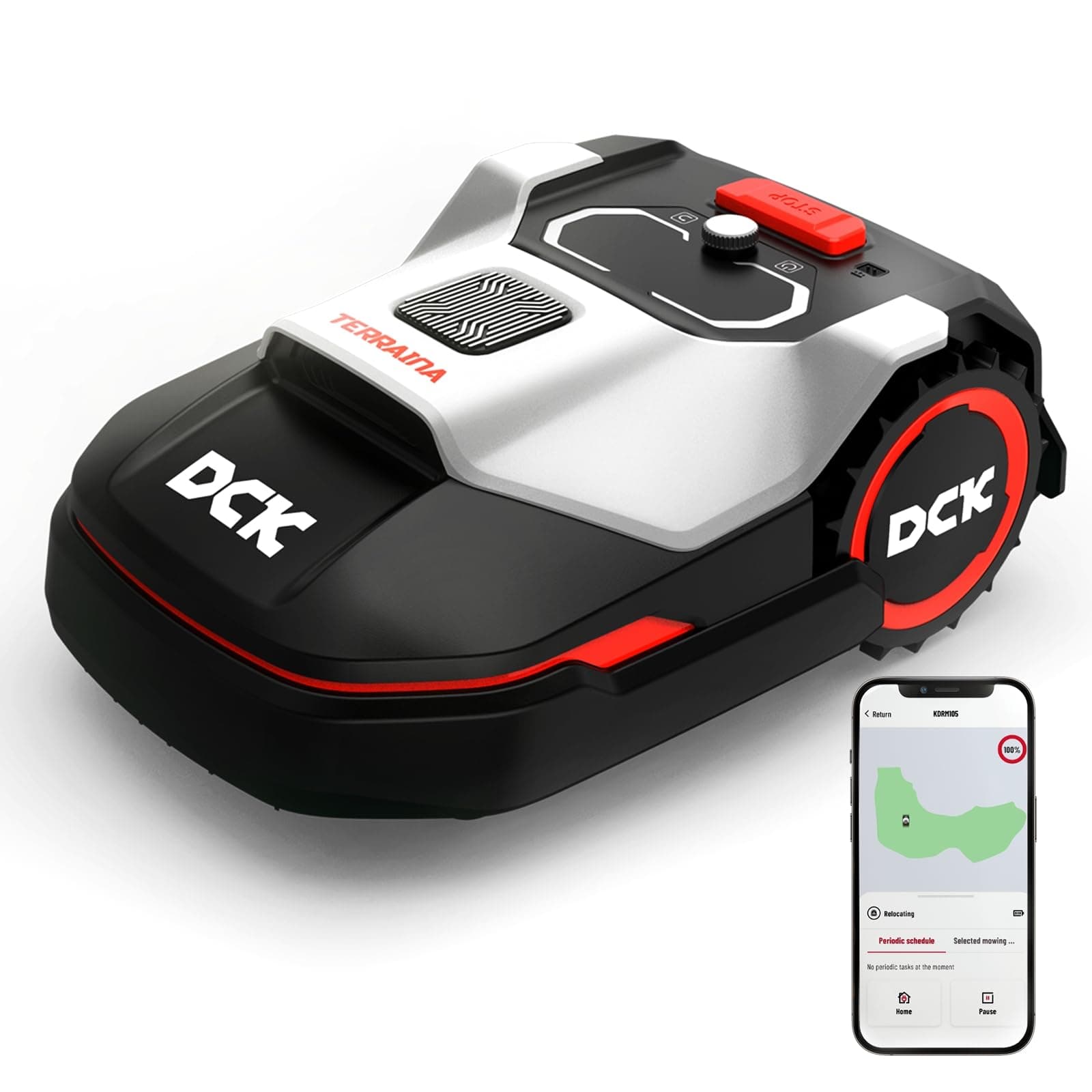 DCK Robot Tondeuse 1000㎡ avec Contrôle App