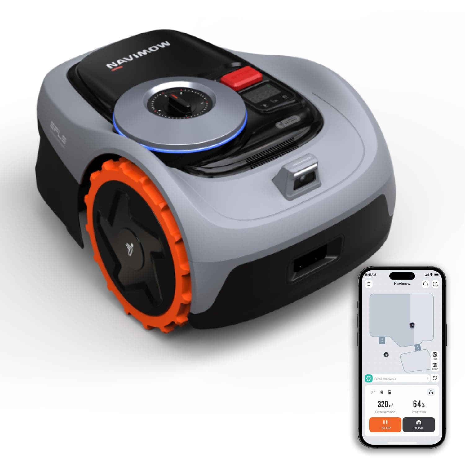 Segway Navimow i105E Robot Tondeuse sans Fil périphérique