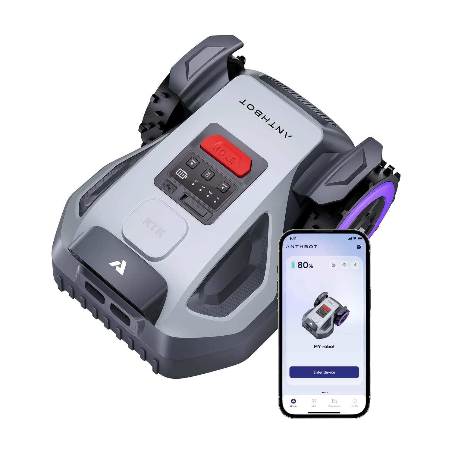 ANTHBOT Tondeuse Robot M5