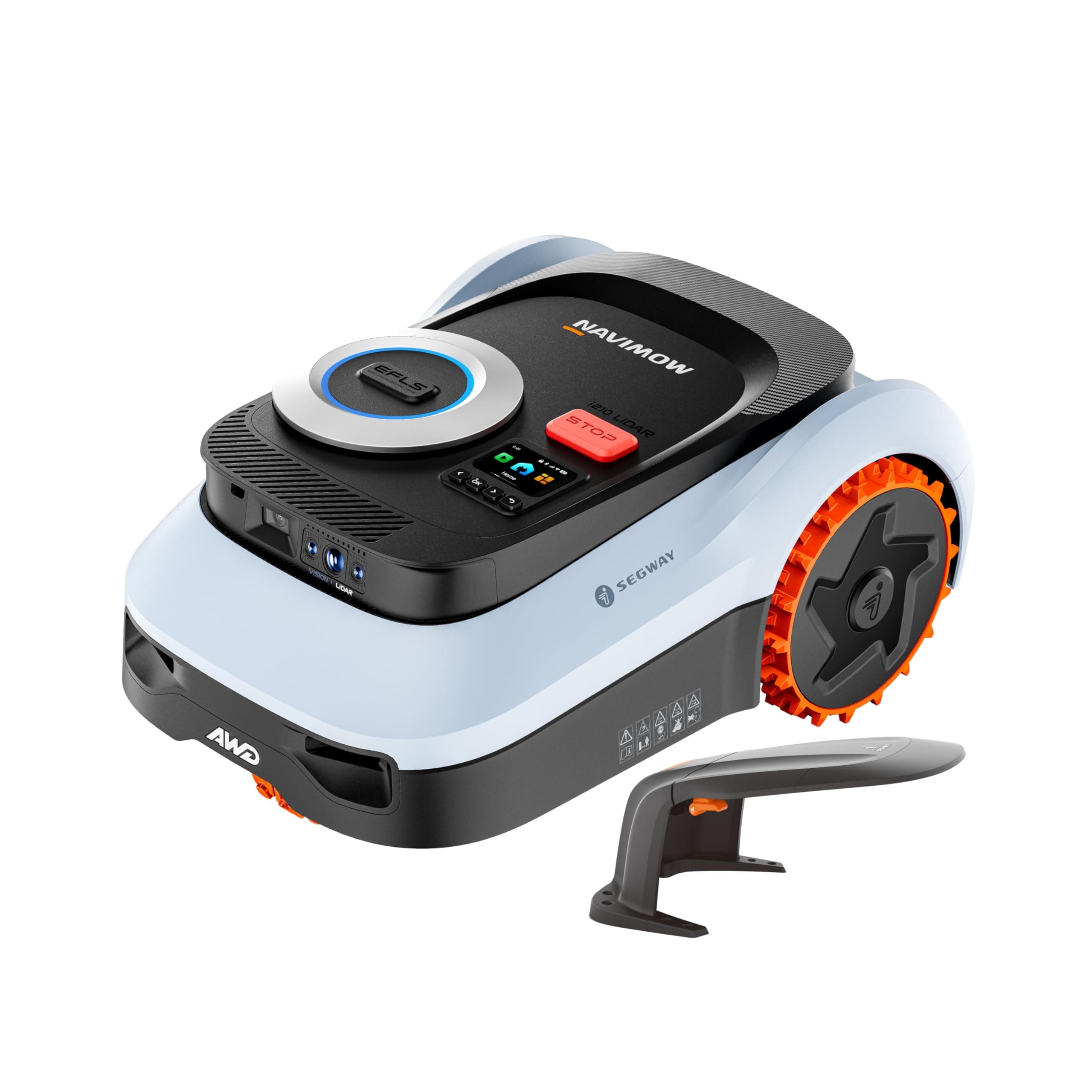 Segway Navimow i210 LiDAR Pro Robot Tondeuse avec Garage M