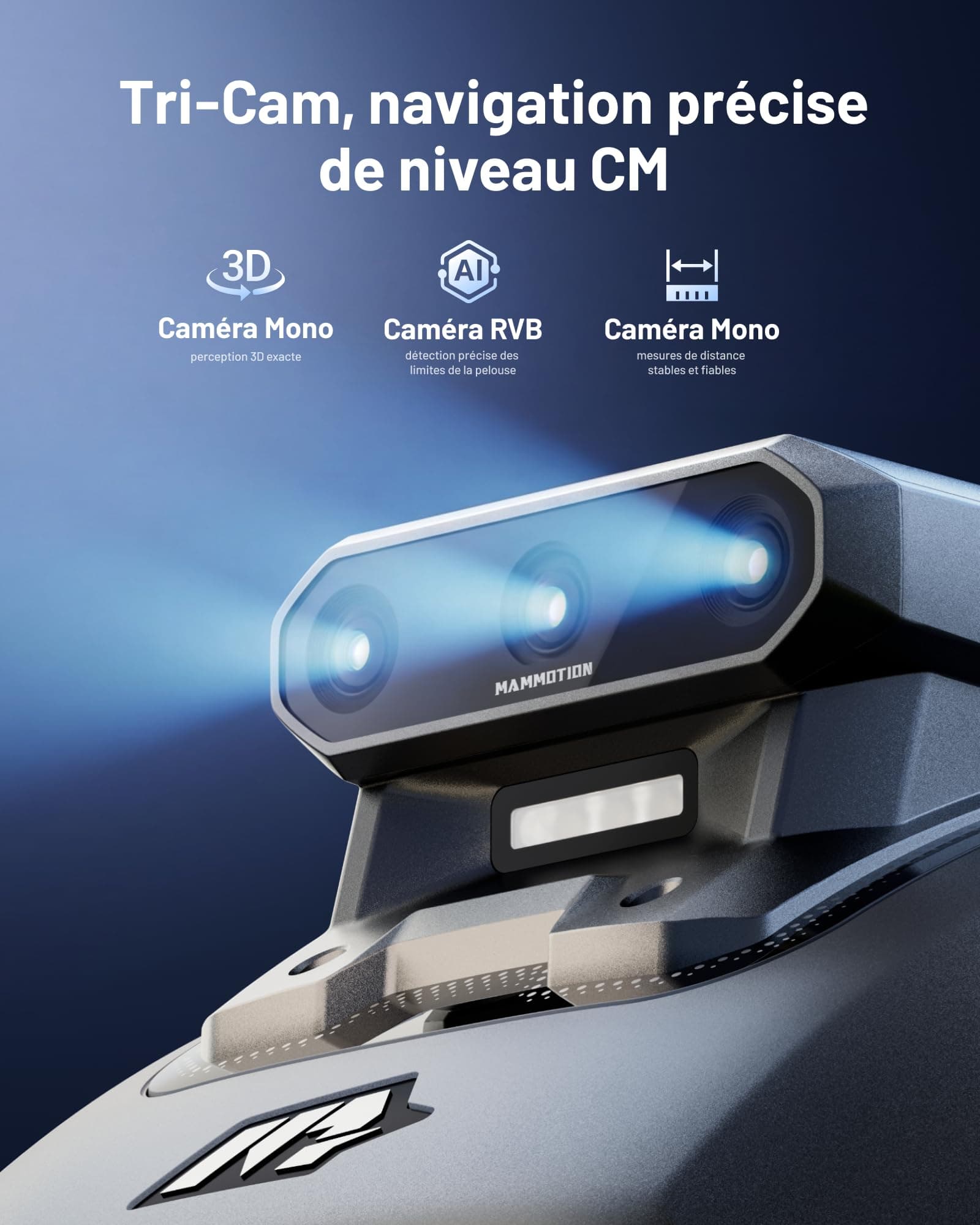 MAMMOTION YUKA Mini 2 500 avec Module 4G — vue 3