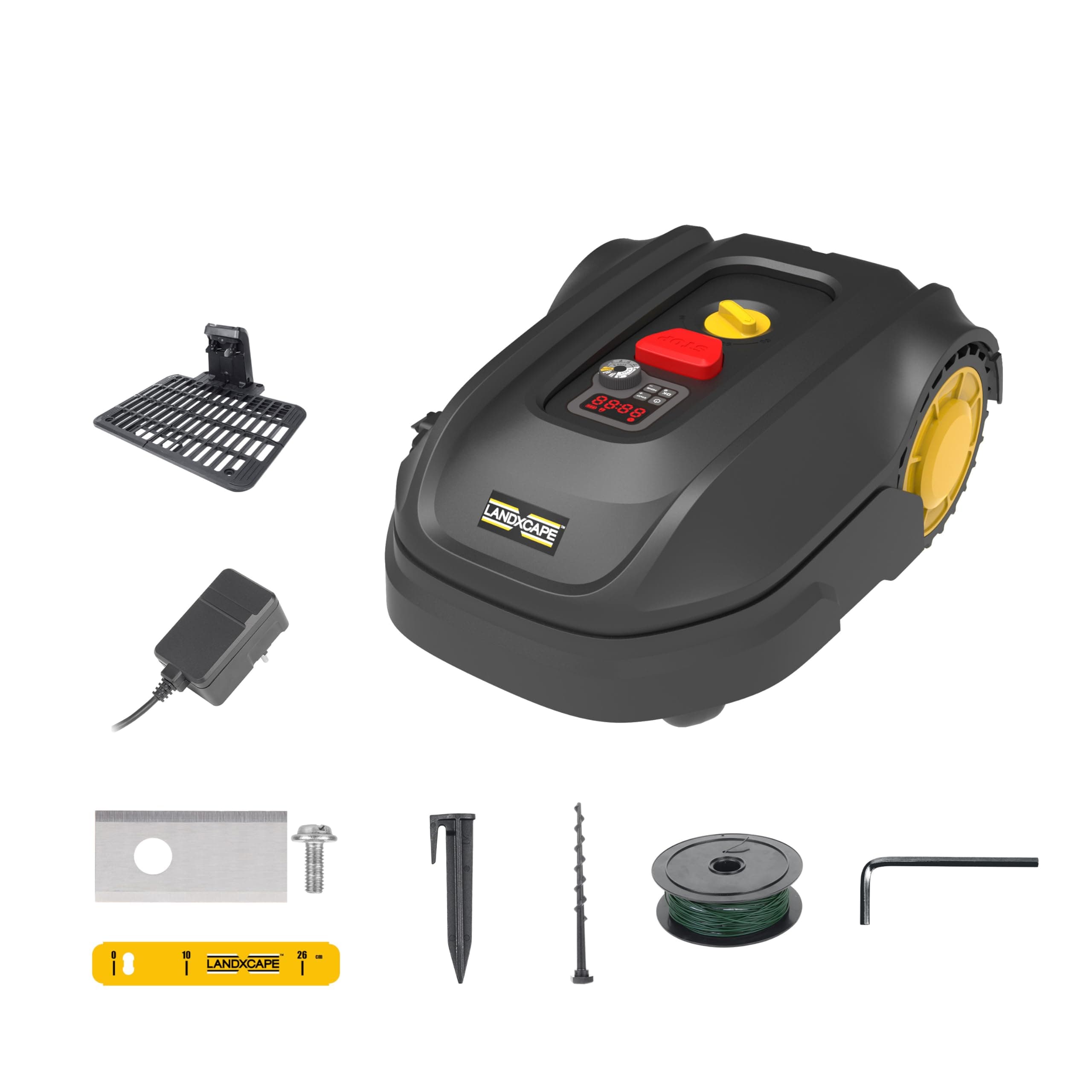 LANDXCAPE Robot Tondeuse sans Fil 300m² LX850