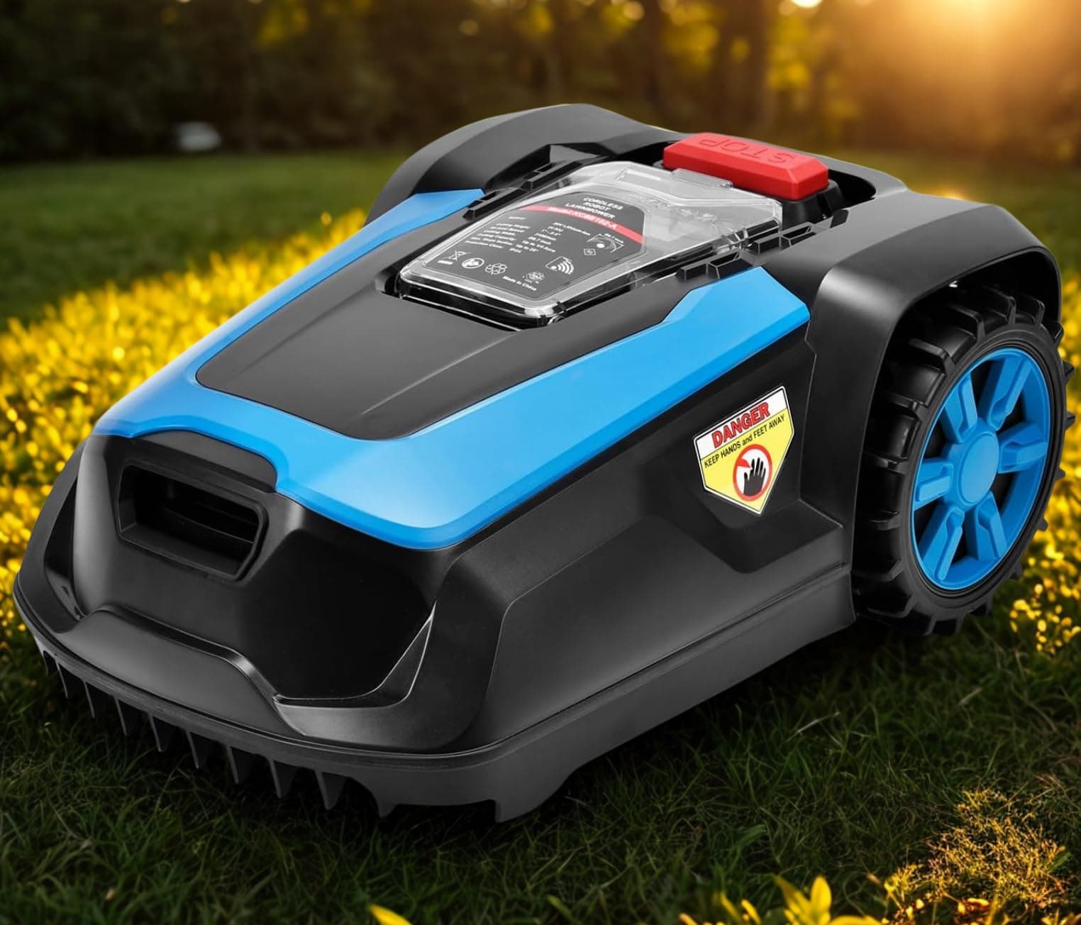 LEADZM Robot Tondeuse de 1200 m2