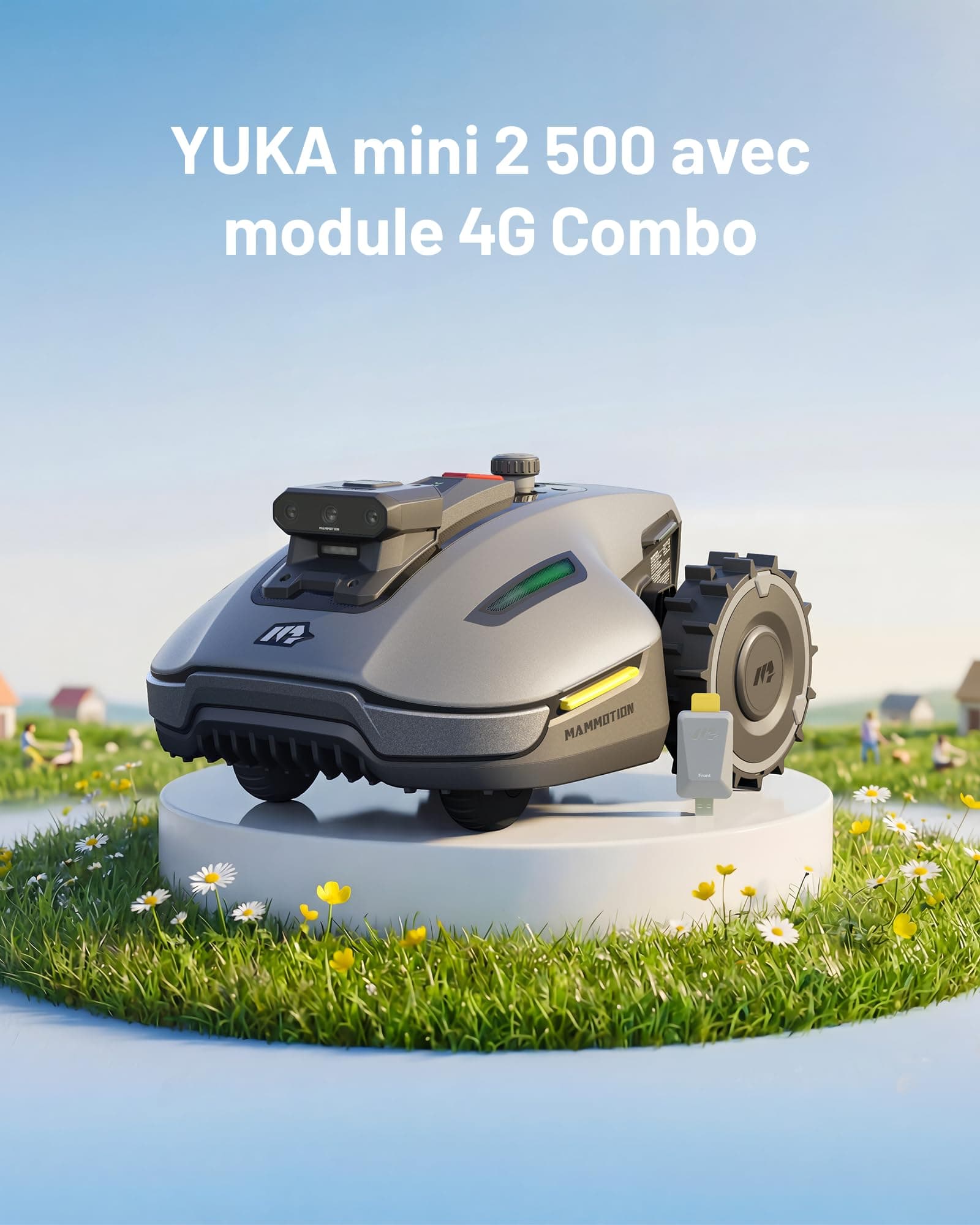 MAMMOTION YUKA Mini 2 500 avec Module 4G — vue 2