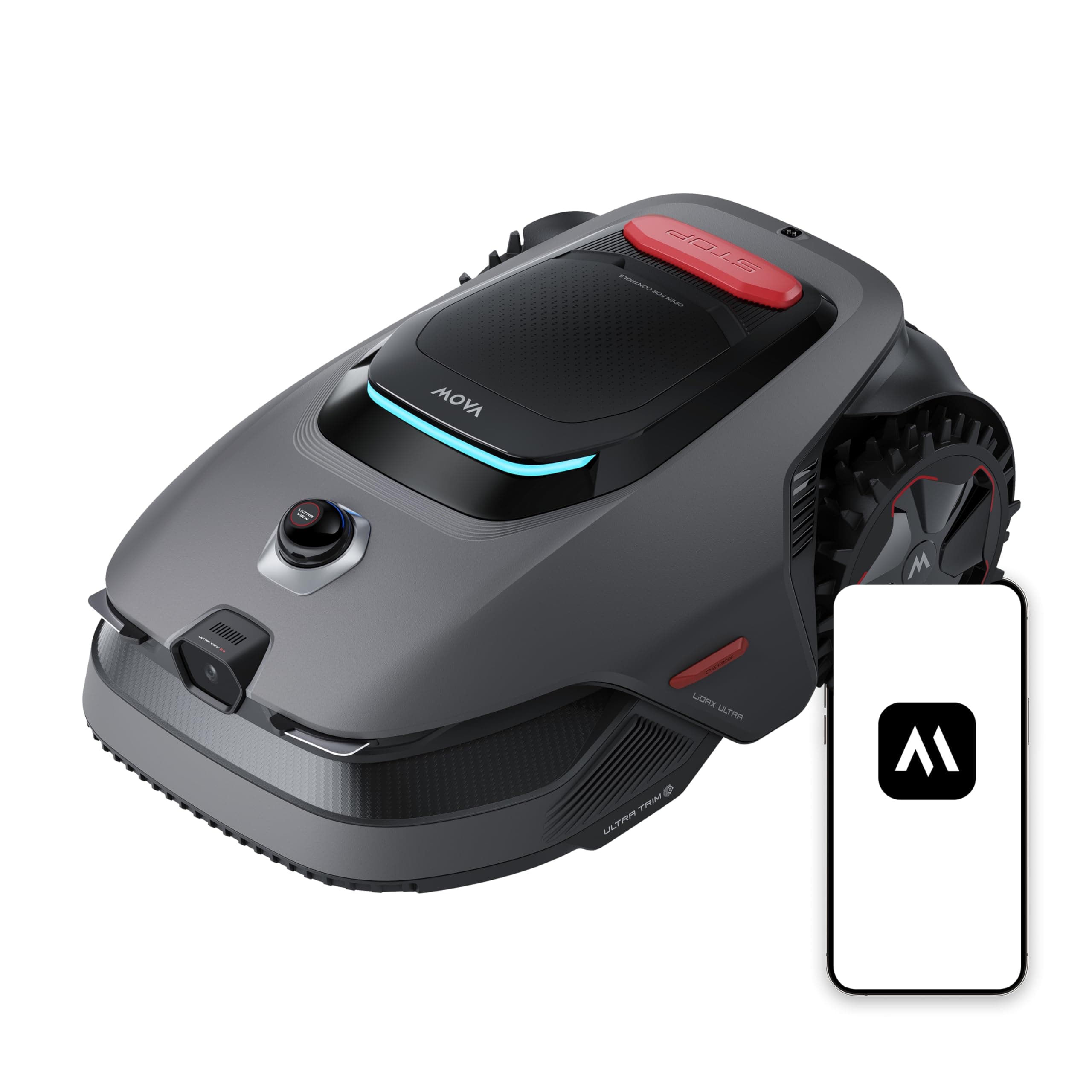 MOVA LiDAX Ultra 1200 Robot Tondeuse sans Fil périphérique