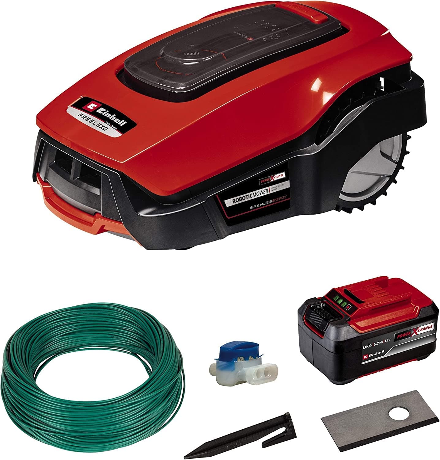 Einhell Robot Tondeuse FREELEXO 1200 LCD BT Power X-Change (18 V