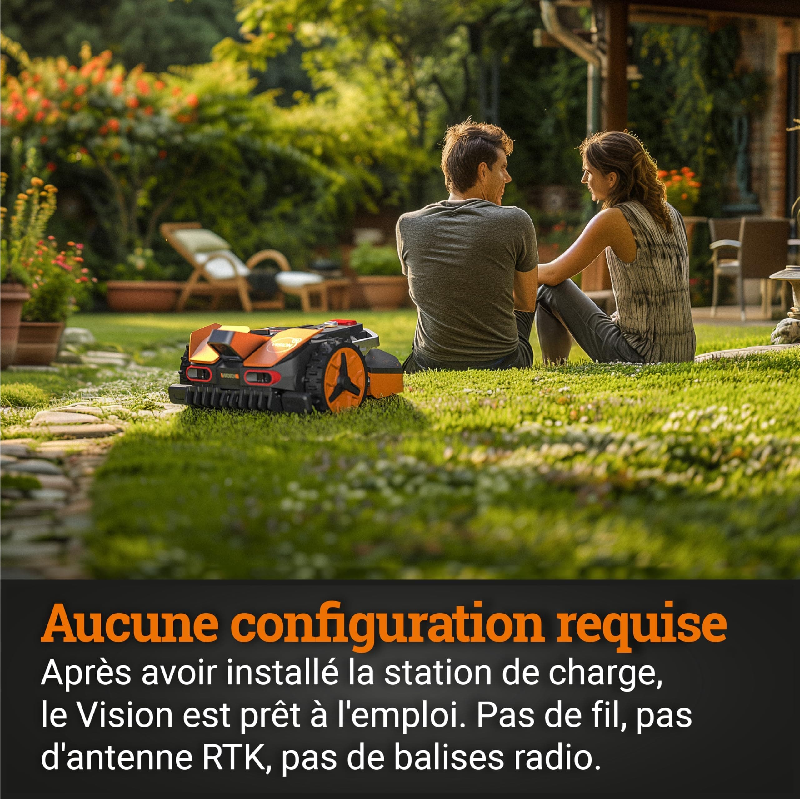 WORX LANDROID VISION WR216E.1 — vue 3
