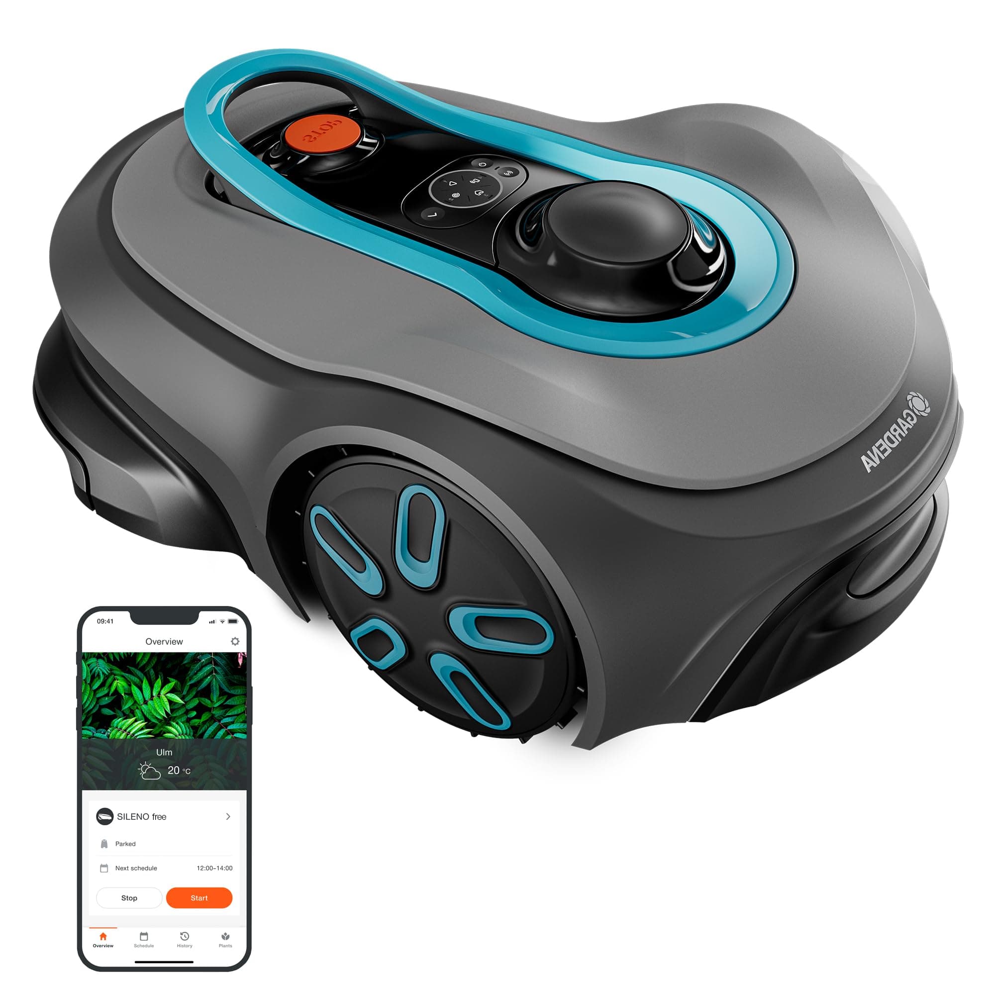 GARDENA Smart SILENO Free Set 1100 m² Robot Tondeuse