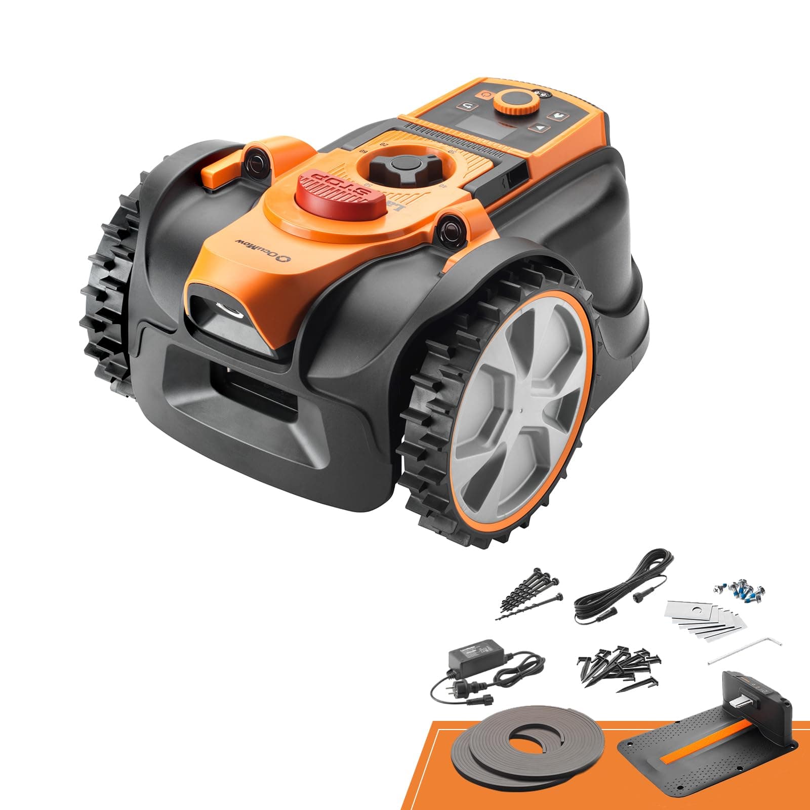 LawnMaster Robot Tondeuse avec Navigation par caméra