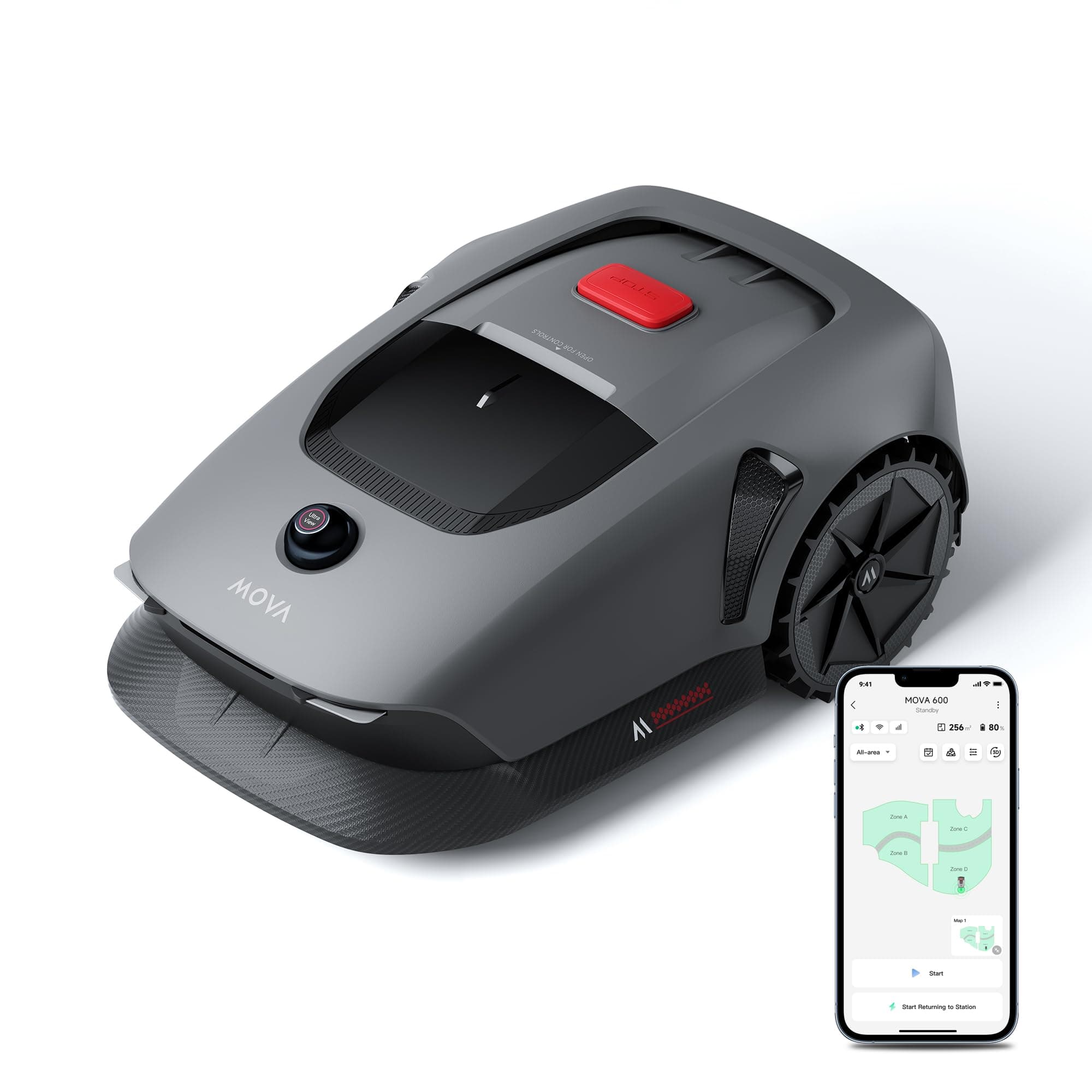 MOVA 600 Robot Tondeuse Installation sans Fil
