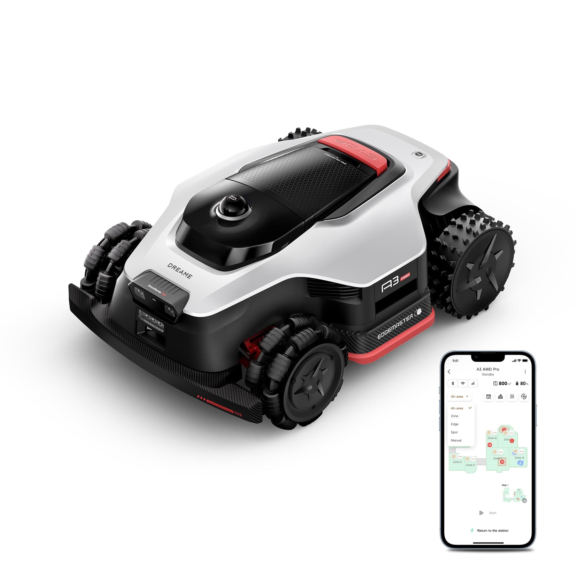DREAME A3 AWD Pro 3500 Robot Tondeuse